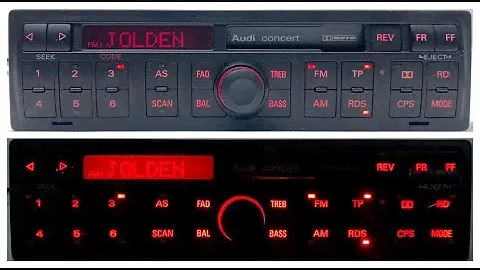 Audi A3 A4 A6 A8 TT Concert Plus Cassette Radio Player - For Sale